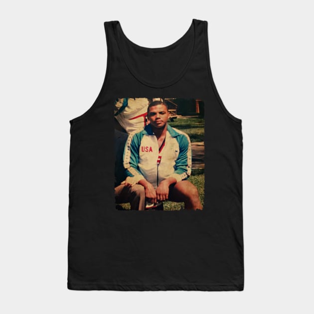 Young Charles Barkley Vintage Tank Top by CAH BLUSUKAN